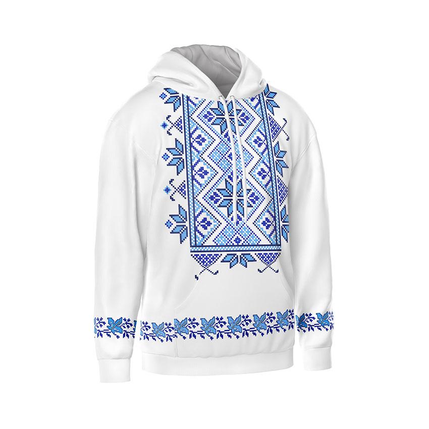 Квіткова вишиванка Синя Floral embroidery Blue