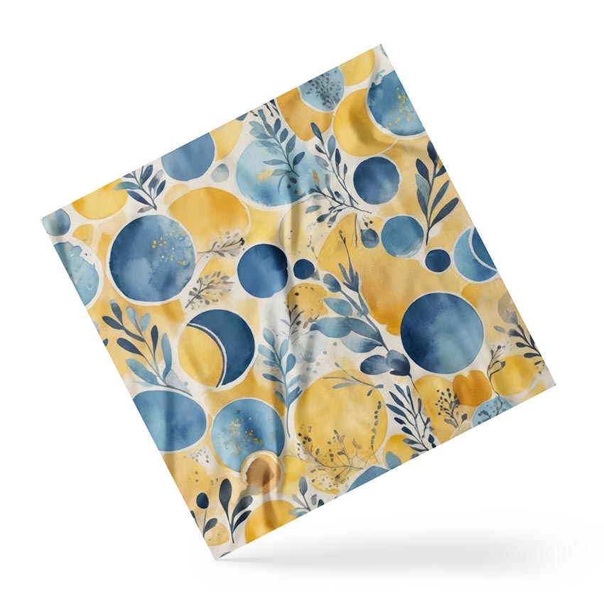 Scarf Floral Pattern