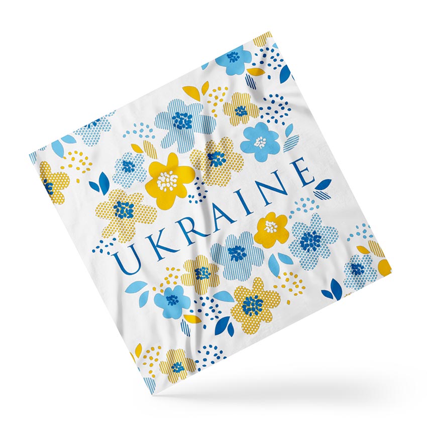 "Flowering Ukraine" Scarf