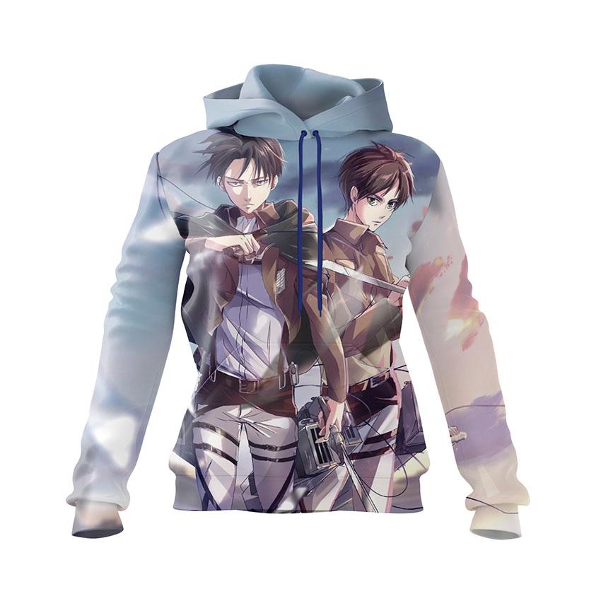 Леві та Ерен Атака Титанів Levi and Eren Attack on Titan