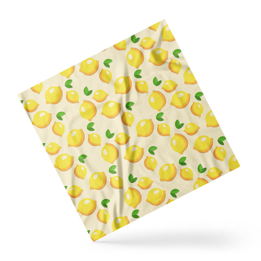 Хустка Лимон Паттерн Lemon Pattern