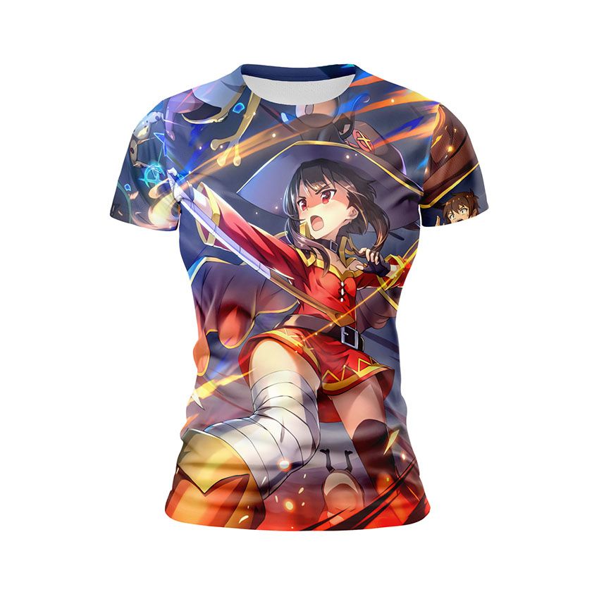 Мегумін в бою Коносуба Megumin in battle Konosuba