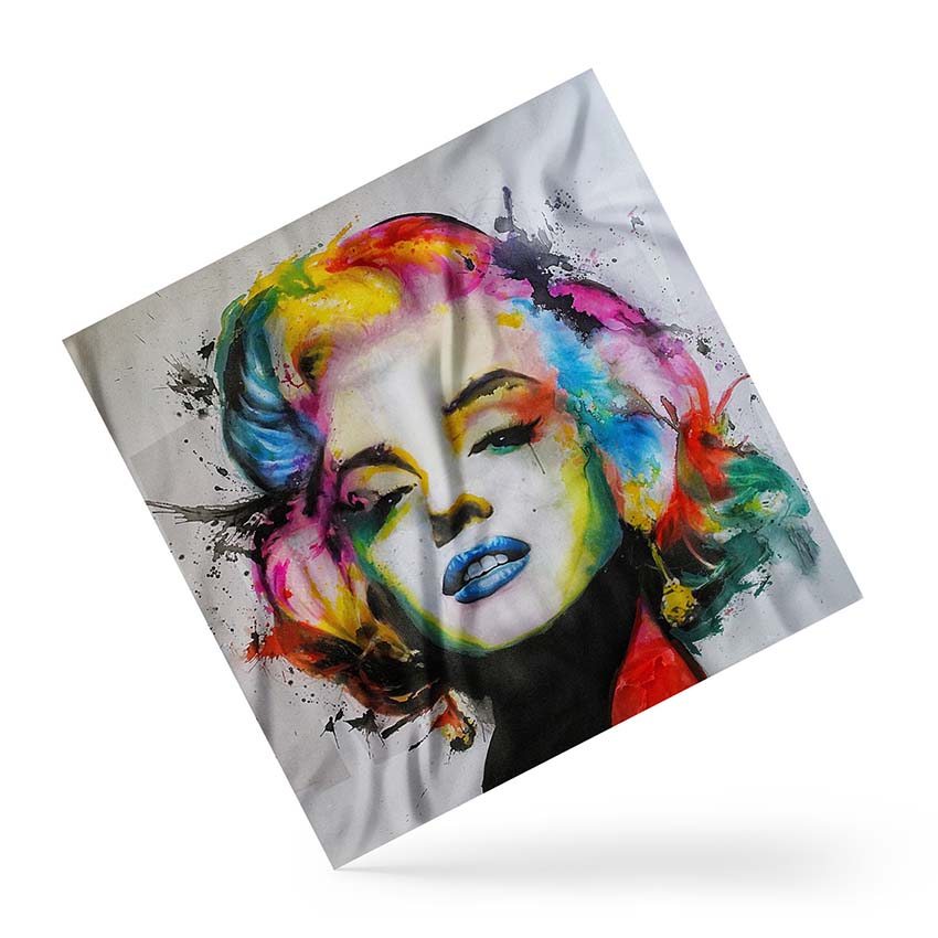 Хустка Мерилін Монро Арт Фарба Marilyn Monroe Art Paint