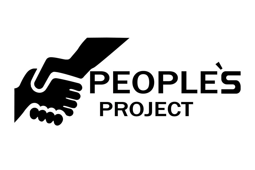 Прапор волонтерської організації «Народний проект» (People's Project)