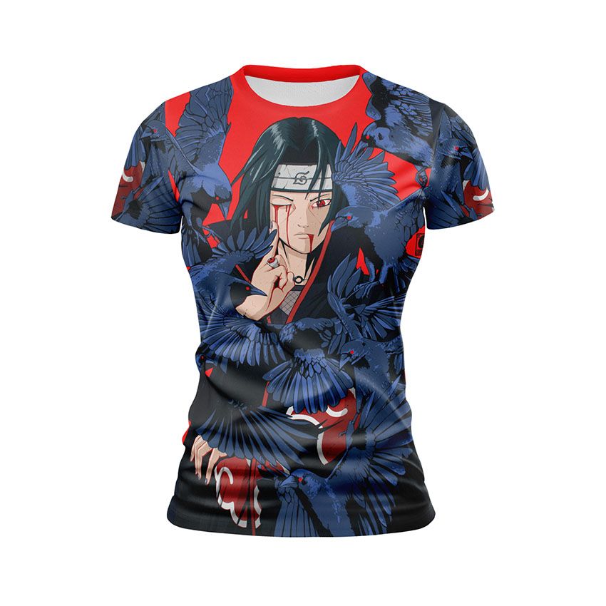 Наруто Учіха Ітачі з воронами Naruto Itachi Uchiha with crows