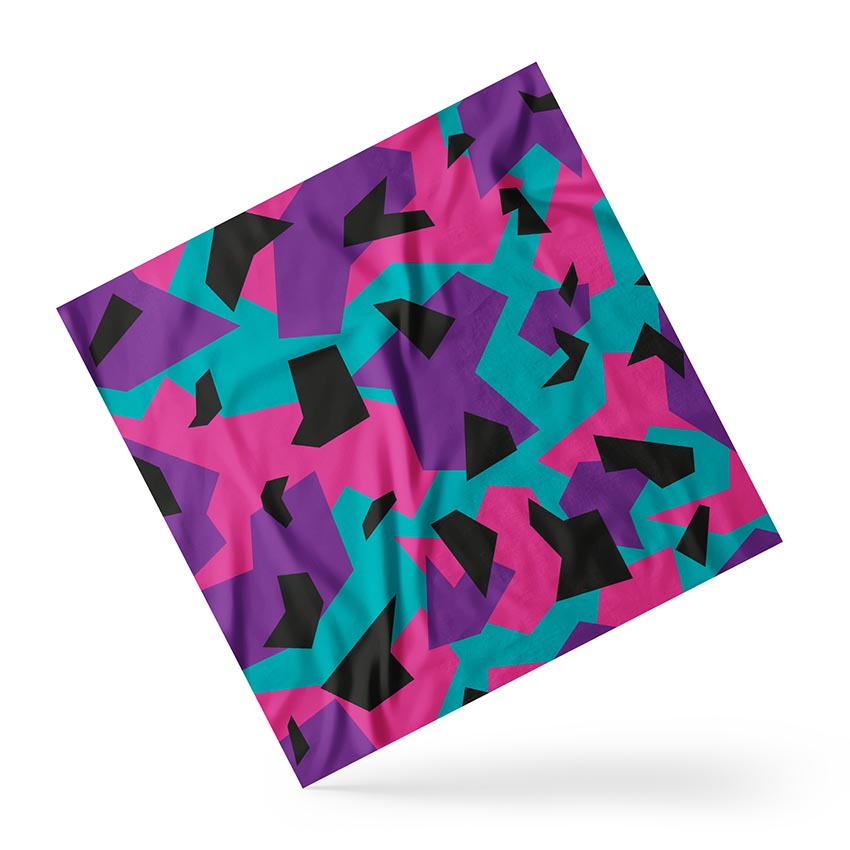 Хустка Неоновий камуфляж Neon Camouflage