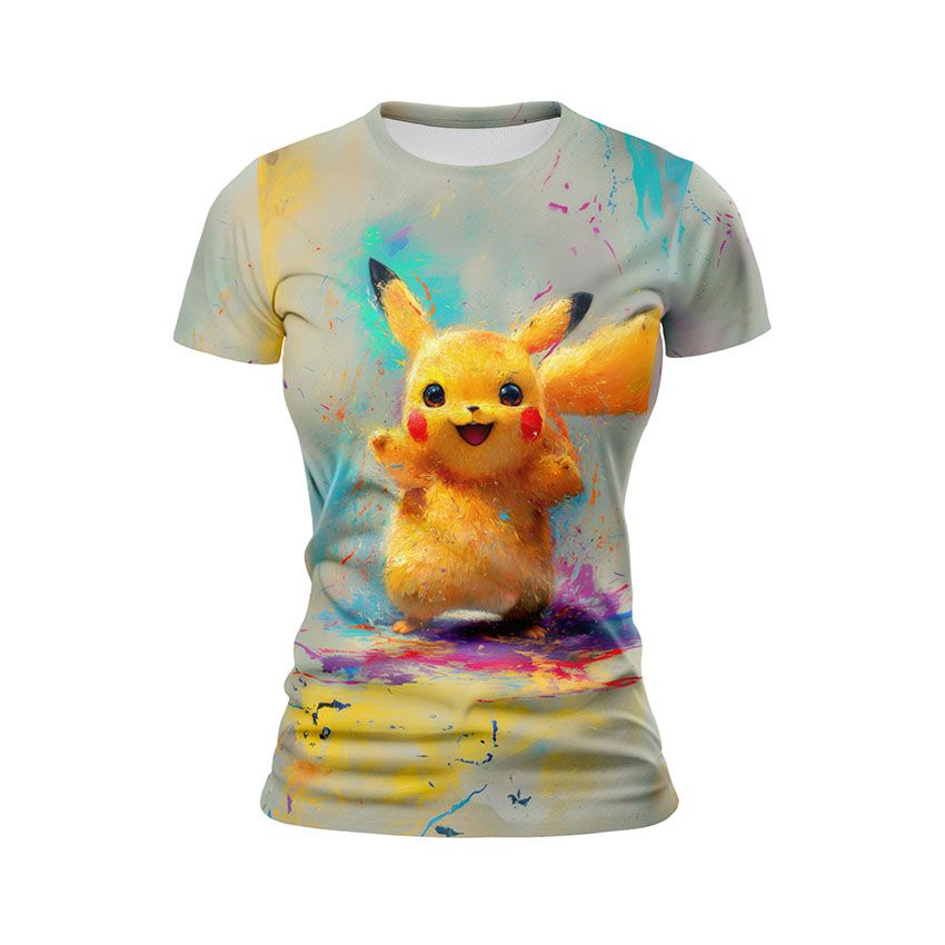 Пікачу у фарбі Pikachu in paint