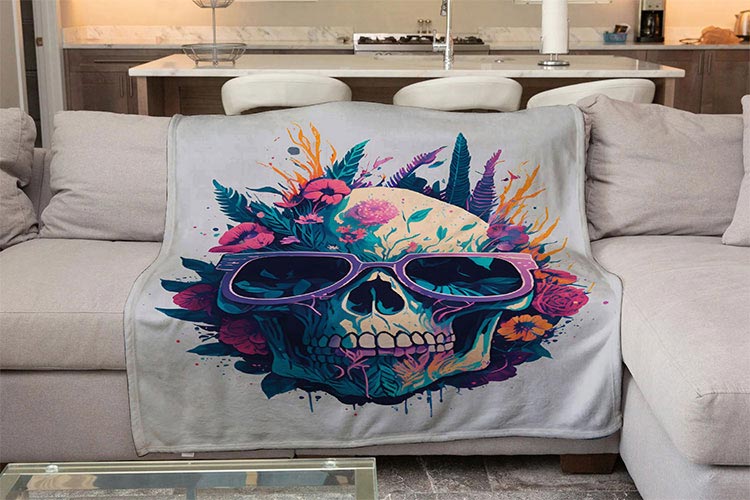 Плед «Череп»