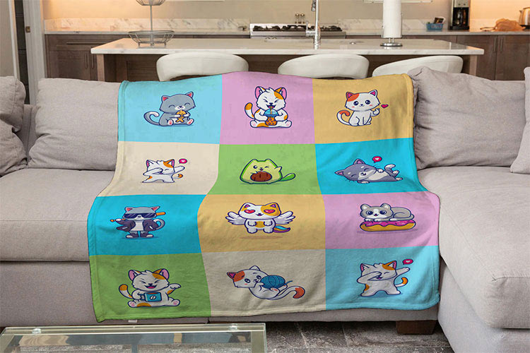 Плед «Cute Cat»
