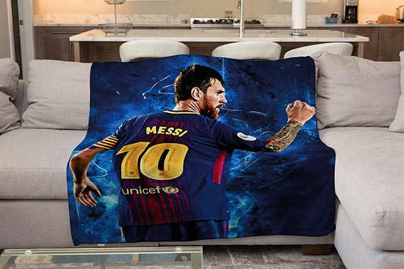 Плед «Football. Messi»