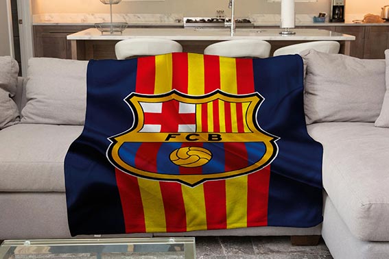 Плед «Football. Barcelona»