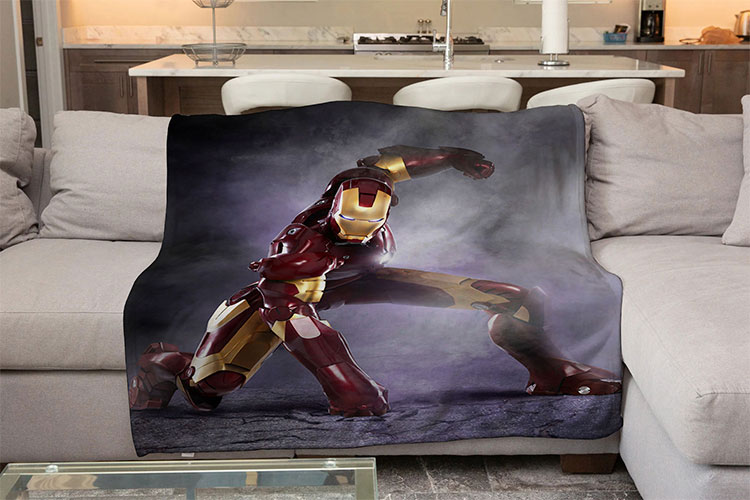 Плед «Iron Man. Superhero touchdown»
