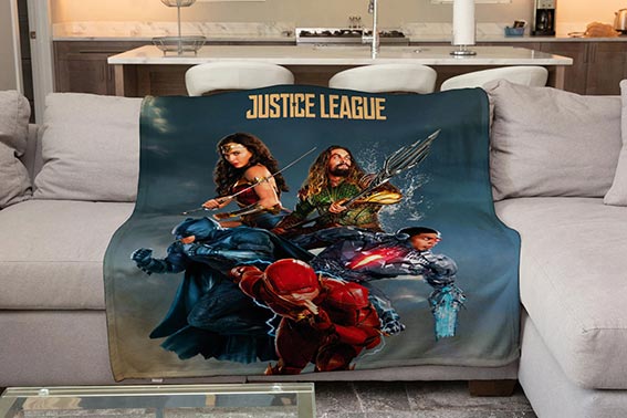 Плед «Justice League. Heroes»