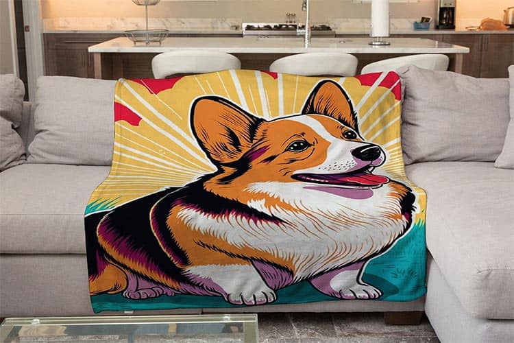 Плед «Коргі»