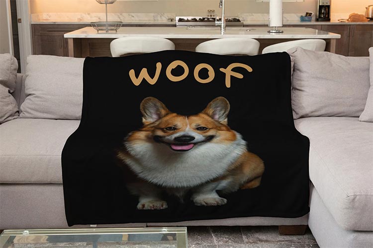 Плед «Коргі» 3