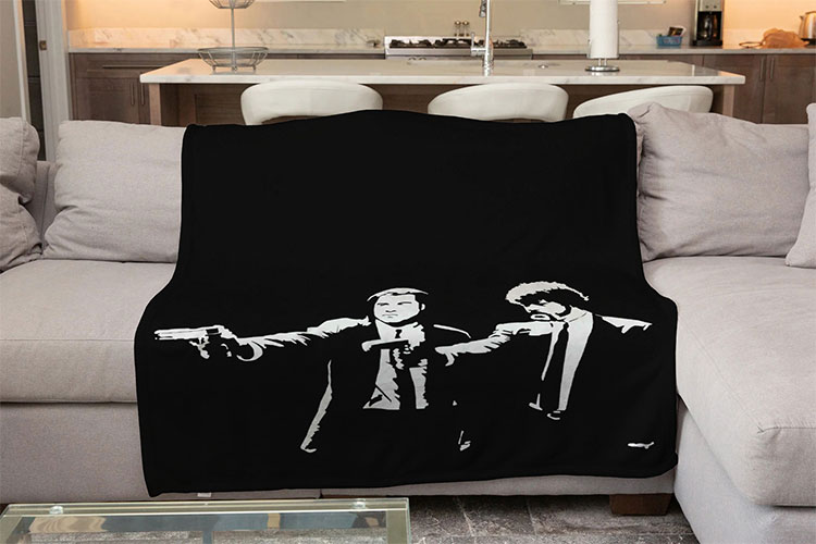 Плед «Кримінальне чтиво» 1