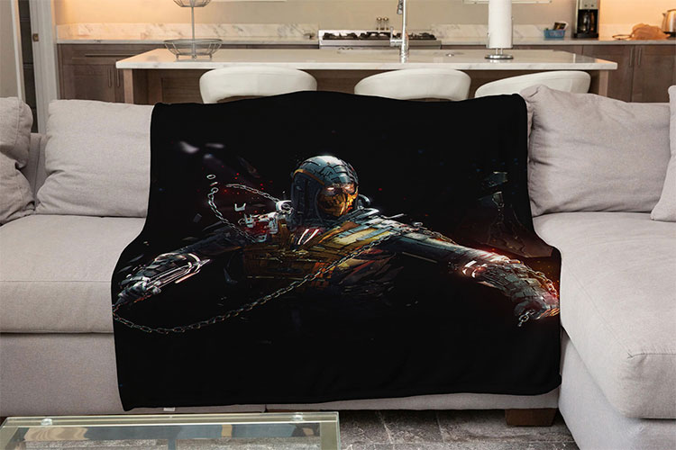 Плед «Mortal Kombat. Scorpion»