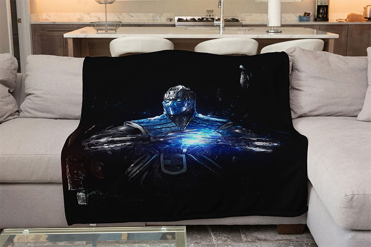 Плед «Mortal Kombat. Sub-Zero»