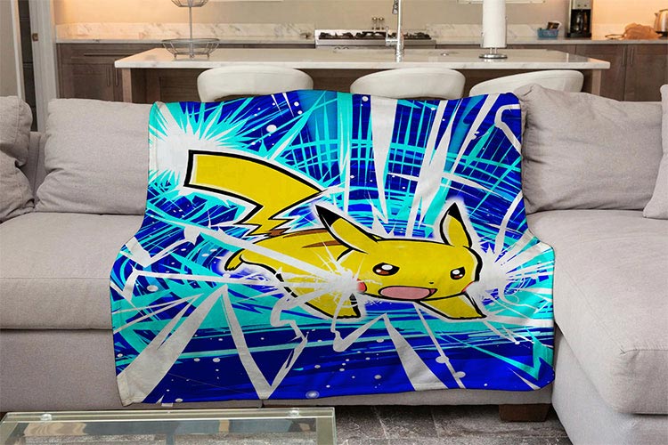 Плед «Пікачу» 2