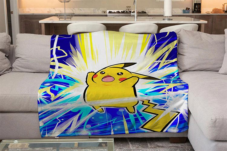 Плед «Пікачу» 1