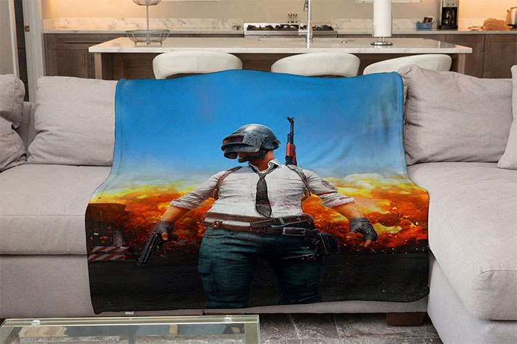 Плед «PUBG. Hero»