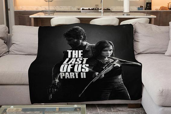 Плед «The Last of Us. Logo black»
