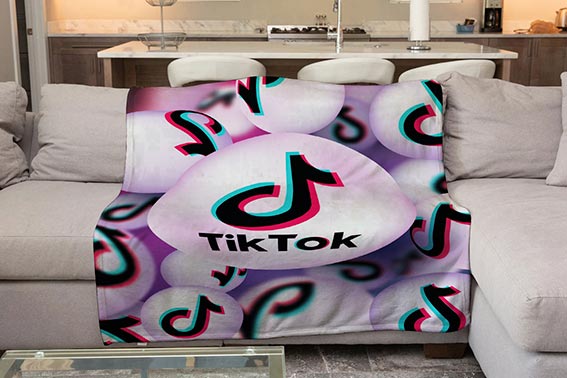 Плед «Tik Tok. Sphere»