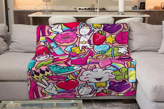 Плед «Unicorn and Friends»