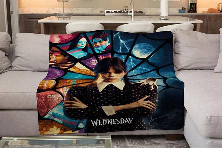 Плед «Wednesday» 2