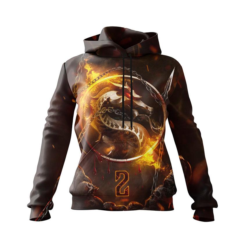 Полум яний дракон Мортал Комбат Flaming Dragon Mortal Kombat