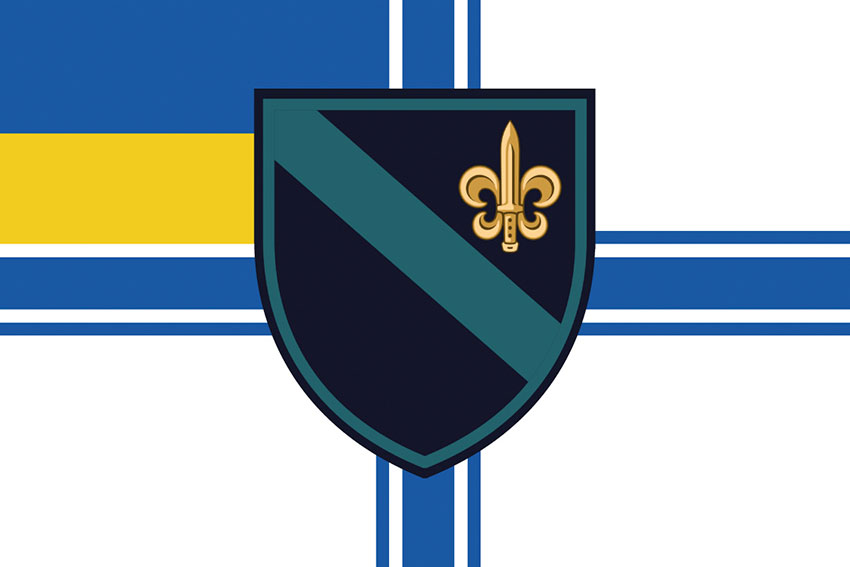 Прапор 140 окремого розвідувального батальйону (140 ОРБ) ВМС ЗСУ