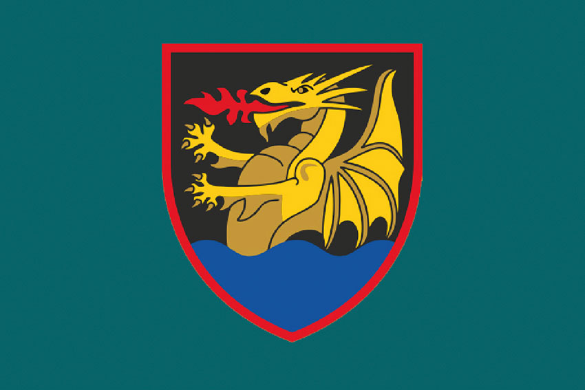 Прапор 32 реактивного артилерійського полку (32 РеАП) ВМС ЗСУ