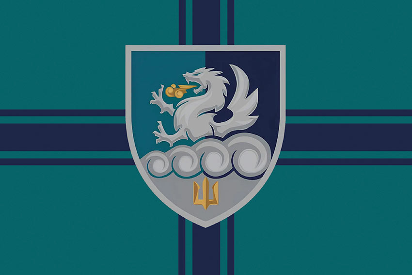 Прапор 32 реактивного артилерійського полку (32 РеАП) ВМС ЗСУ