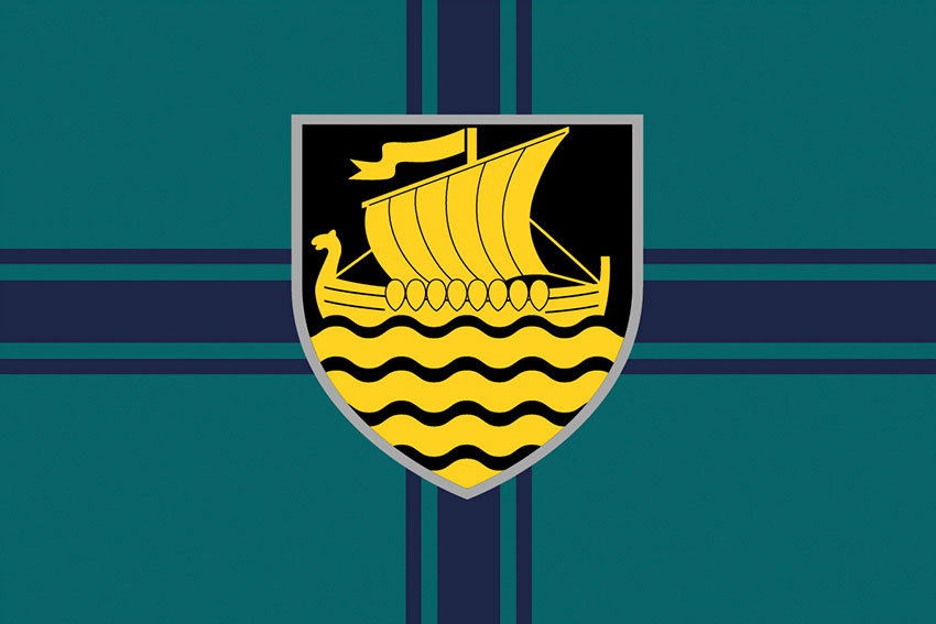 Прапор 36 окремої бригади морської піхоти (36 ОБрМП) імені Михайла Білинського