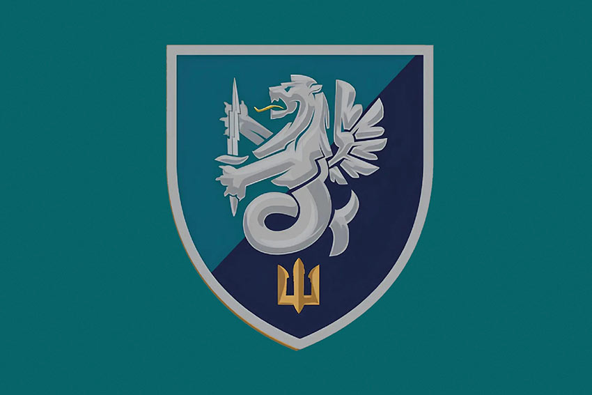 Прапор 37 окремої бригади морської піхоти (37 ОБрМП) ВМС України