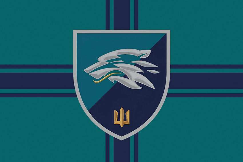 Прапор 503 окремого батальйону морської піхоти (503 ОБМП) ВМС України