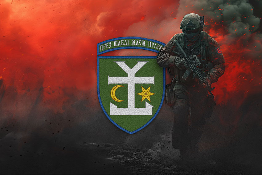 Прапор 54 окремої механізованої бригади (54 ОМБр) імені Івана Мазепи ЗСУ червоний світанок