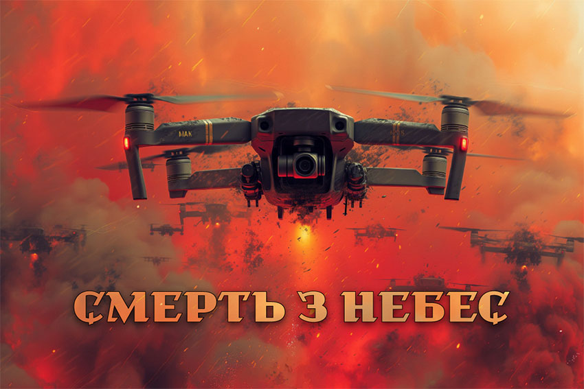 Прапор «Дрон винищувач. Смерть з небес»
