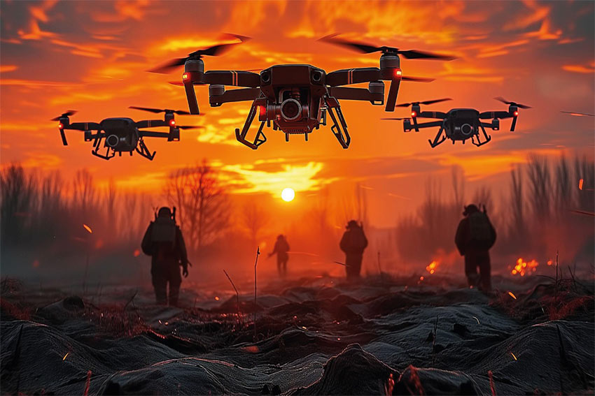 Прапор «Дрони»