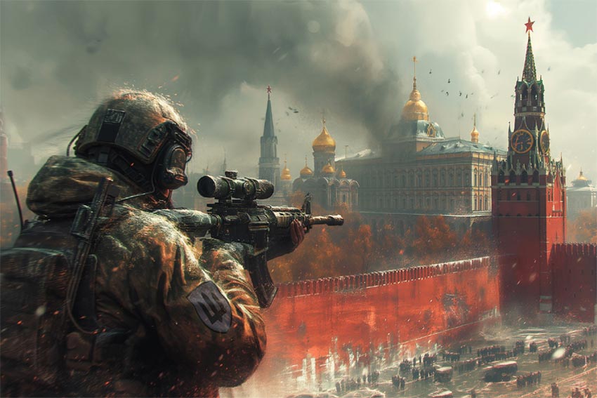 Прапор «Падіння москви»