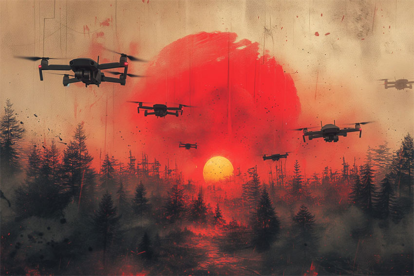 Прапор «Вибуховий світанок»