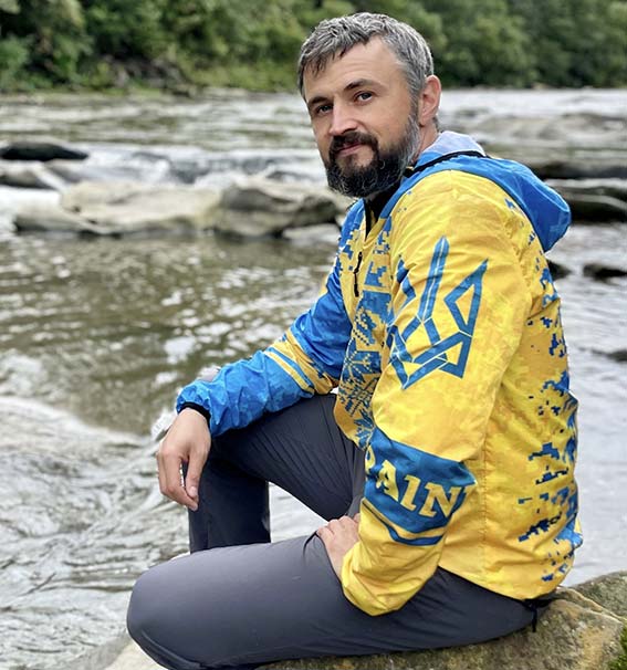 Куртка вітровка "Жовто-блакитна"
