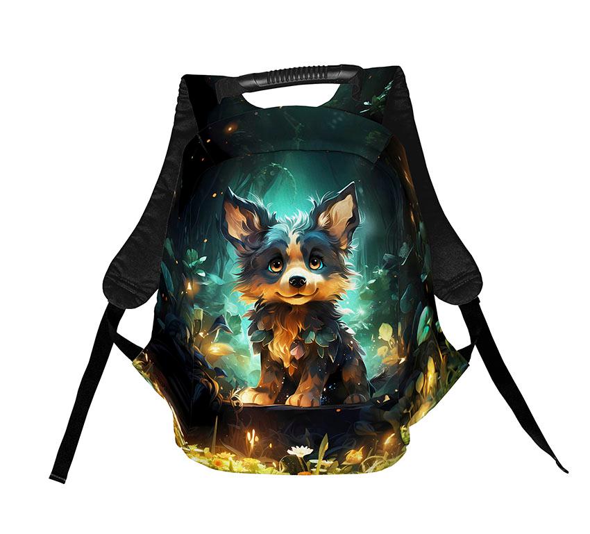 Рюкзак Щенок Сказочный лес Арт Puppy Fairytale Forest Art Сказочный лес Арт Puppy Fairytale Forest Art