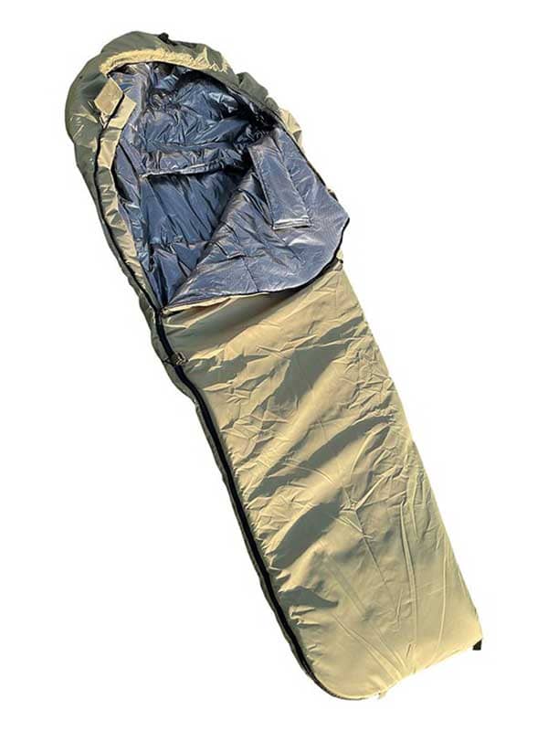 Спальний мішок з капюшоном “Кокон” зимовий олива