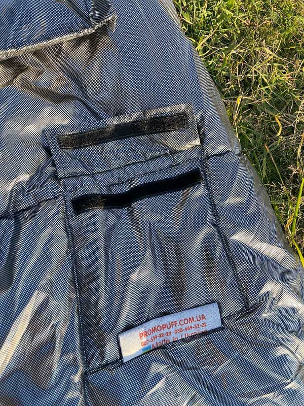 Спальний мішок з капюшоном “Кокон” зимовий олива