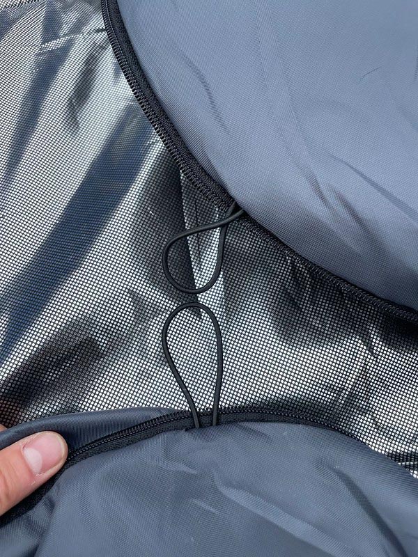 Спальний мішок з капюшоном “Кокон” зимовий сірий