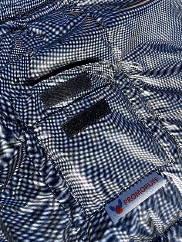 Спальний мішок з капюшоном “Кокон” зимовий сірий