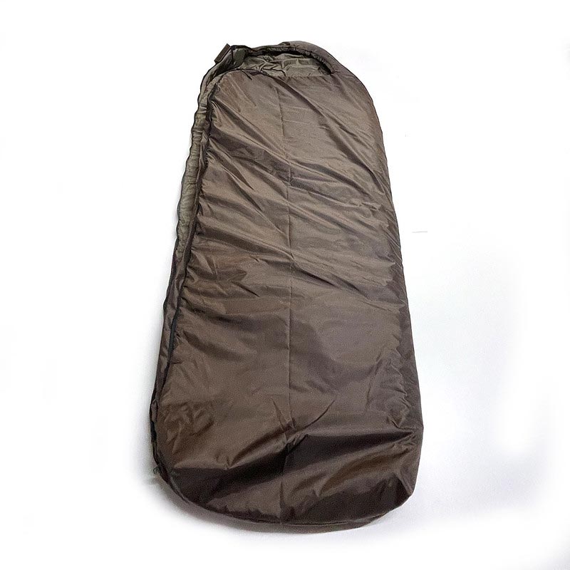 Спальний мішок з капюшоном “Кокон” зимовий коричневий