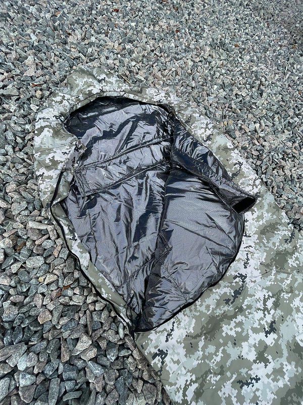 Спальний мішок військовий “Кокон” весна-осінь піксель