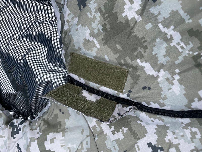 Спальний мішок військовий “Кокон” весна-осінь піксель